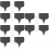3Sets Cheese Labels and Cake Toppers with Writing Chalk 5