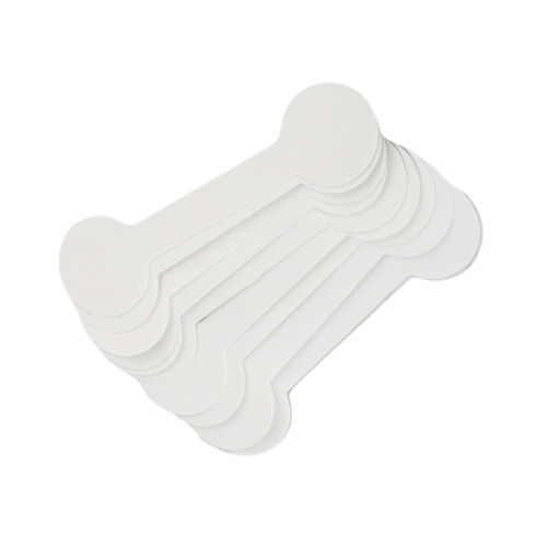 3 Pieces White Square Tags Cute Sticky Labels Spice Stickers 1