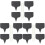 3Sets Cheese Labels and Cake Toppers with Writing Chalk 2