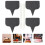 3Sets Cheese Labels and Cake Toppers with Writing Chalk 8