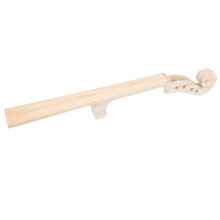 4Pcs Maple Wood Violin Neck Heads Smooth Finish Instrument Accessories