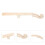4Pièces Plaques De Doigt En Bois Clair Pour Violon 4/4 Durable 7