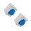 2Pièces Boîte Étanche IP65 ABS Pour Prise Extérieure Usage 4