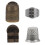 6Sets Alloy Sewing Thimbles Finger Protectors Assorted Color for DIY 2