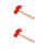 2Pièces Jouets Marteaux En Bois Stable Pour Enfants 7