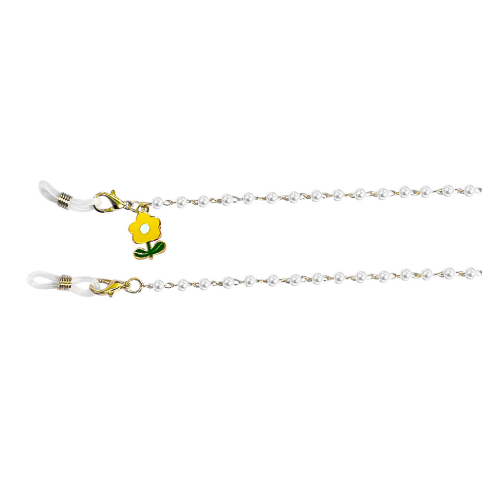 Iplusmile 3Pcs Eyeglass Chain Cord Holder Strap Flower Lanyard