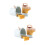 2Sets Portable Kids Beach Toy Sand Playing Tool Assorted 7