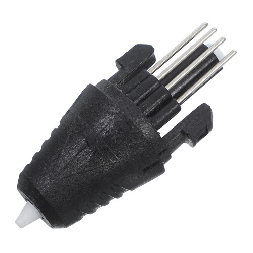 4Pcs 3D Pen Nozzle Replacement Kit Black Plastic for Easy Maintenance