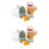 2Sets Portable Kids Beach Toy Sand Playing Tool Assorted 5