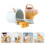 2Sets Portable Kids Beach Toy Sand Playing Tool Assorted 9
