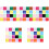 100Pcs Colorful Felt Cloths for DIY Crafting Kids Sewing and Patchwork 3