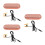 3Sets Acoustic Guitar Clip-on Pickup Portable Mini Microphone Adapter 7