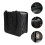 Foldable Car Trash Can Black Oxford Fabric Vehicle Garbage Bin 8