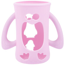 5Pcs Silicone Baby Feeding Bottle Sleeves Infant Glass Bottle Covers