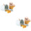 2Sets Portable Kids Beach Toy Sand Playing Tool Assorted 6
