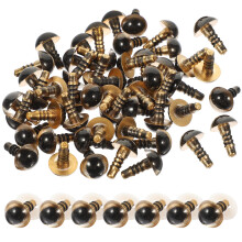 250Pcs Golden Decorative Cat Eyes Durable Artificial Toy Accessories