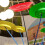6Sets Assorted Color Juggling Toy Set with Spinning Plates and Sticks 6
