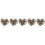 250Pcs Golden Decorative Cat Eyes Durable Artificial Toy Accessories 8