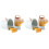 2Sets Portable Kids Beach Toy Sand Playing Tool Assorted 2