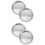 4Pcs Silver Aluminum Sheet Pan Accessory Pot Repairing Base 7