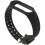 5Pcs Replacement Black Silicone Watch Bands Wear-Resistant Adjustable 1