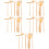 30Pcs Zen Garden Rake Tools Khaki for Desk Sand Tray Relaxation 7