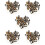 250Pcs Golden Decorative Cat Eyes Durable Artificial Toy Accessories 7