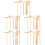 30Pcs Zen Garden Rake Tools Khaki for Desk Sand Tray Relaxation 6