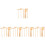 30Pcs Zen Garden Rake Tools Khaki for Desk Sand Tray Relaxation 5