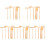 30Pcs Zen Garden Rake Tools Khaki for Desk Sand Tray Relaxation 2