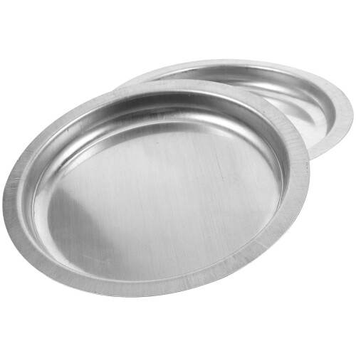 4Pcs Silver Aluminum Sheet Pan Accessory Pot Repairing Base 2