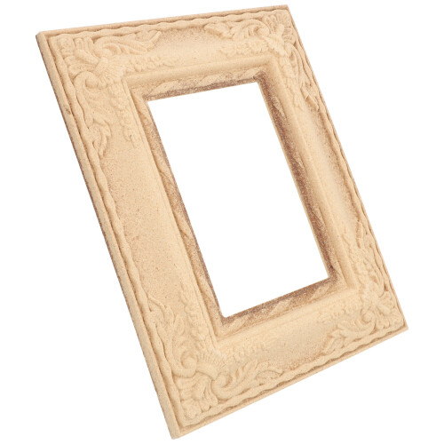4Pcs Wood Tabletop Picture Frames Beige Creative Photo Holders 1