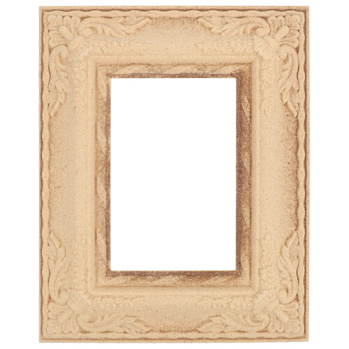 4Pcs Wood Tabletop Picture Frames Beige Creative Photo Holders