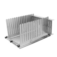 Manual Bread Guide Stainless Steel for Precise Kitchen Cuts