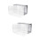 4Pcs Reusable Weatherproof Socket Covers with 120 Opening for Home 8