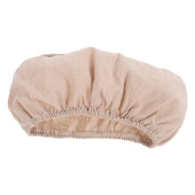 3Pcs Bread Basket Cloth Liner Cotton Linen Light Brown for Storage