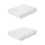 2Pièces Conteneur De Rangement , Pour Bureau Maison 6