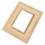 4Pcs Wood Tabletop Picture Frames Beige Creative Photo Holders 3