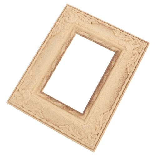 4Pcs Wood Tabletop Picture Frames Beige Creative Photo Holders 2