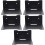 5Pcs Black Metal Wall Mounting Camera Bracket Safe and Stable 9