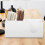 White Acrylic Coffee Condiment Organizer for Kitchen and Cafe 4