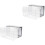 4Pcs Reusable Weatherproof Socket Covers with 120 Opening for Home 4