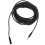 4Pcs Copper Cable Extender for Headphones Black Flexible Earphone Wire 3