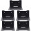 5Pcs Black Metal Wall Mounting Camera Bracket Safe and Stable 8