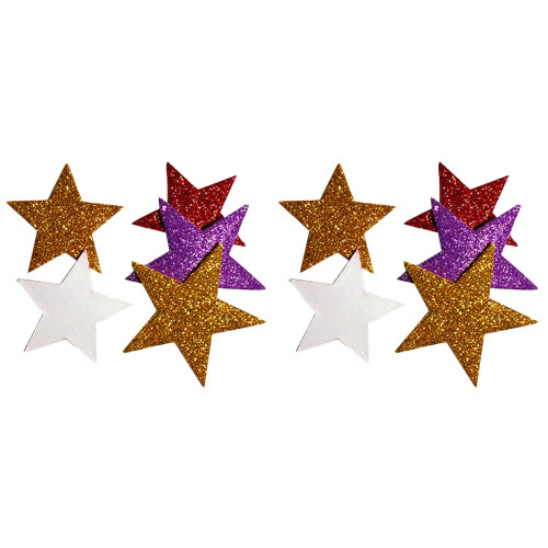 420 Pcs Five-Pointed Star Wall Stickers 1