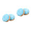 4Pcs Embroidered Pumpkin Pin Cushions Soft Sewing Needle Organizers 2