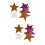 420 Pcs Five-Pointed Star Wall Stickers 7