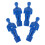 8Pcs Durable Blue Foosball Men Replacement with Home Use 1