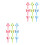 18Pcs Kids Handheld Plastic Magnifiers Assorted Colors for Outdoor Use 9