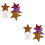 420 Pcs Five-Pointed Star Wall Stickers 6